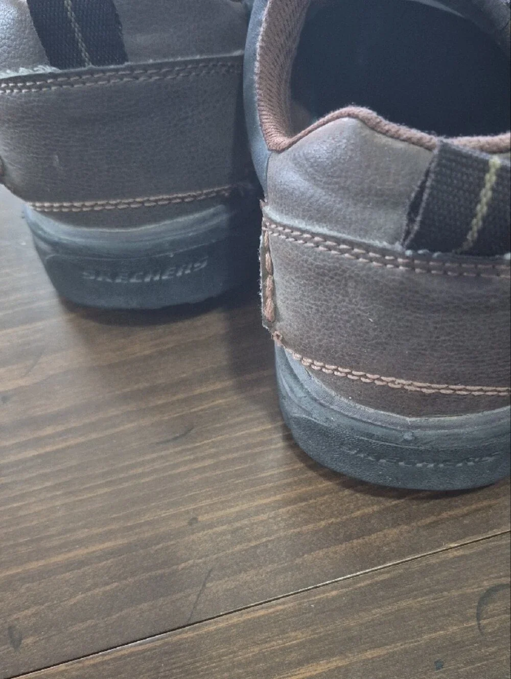 Skechers Men’s Dark Brown Lace-Up Boat Shoes